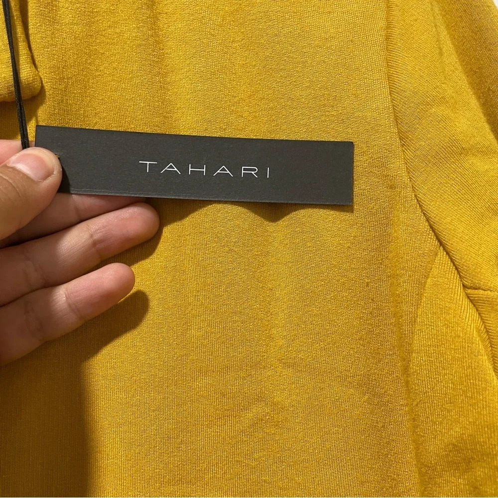 Tahari Women’s Yellow Knit Blazer
